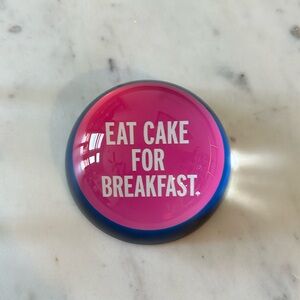 Kate Spade Lenox Paperweight-Eat Cake for Breakfast